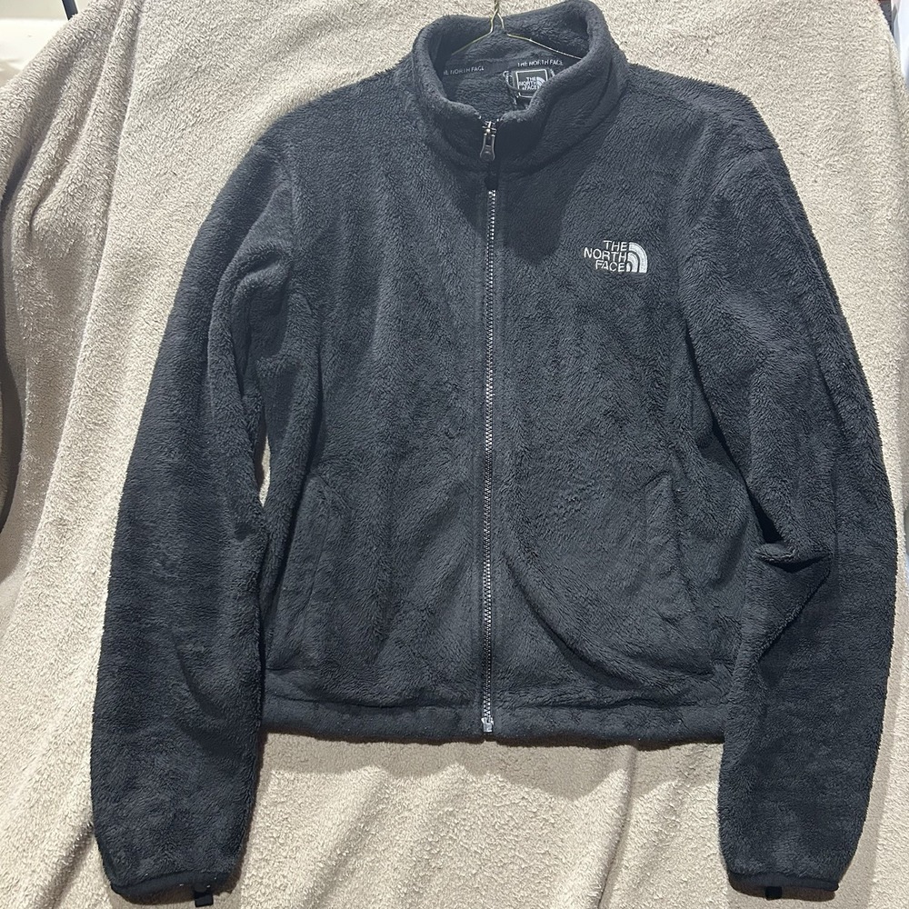The North Face Women's Medium Osito Full Zip Fleece Jacket Black